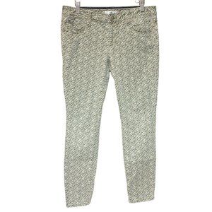 Cabi Jeans Women's Multicolor Floral Skinny Jeans 8